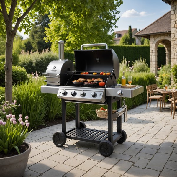 Planchas Inox: Transformez Votre Jardin en Paradis Gastronomique avec l'Immobilier de Châteaufort